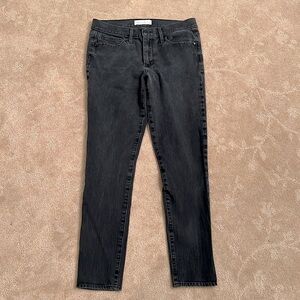 Gap True Skinny Black Jeans, 8R